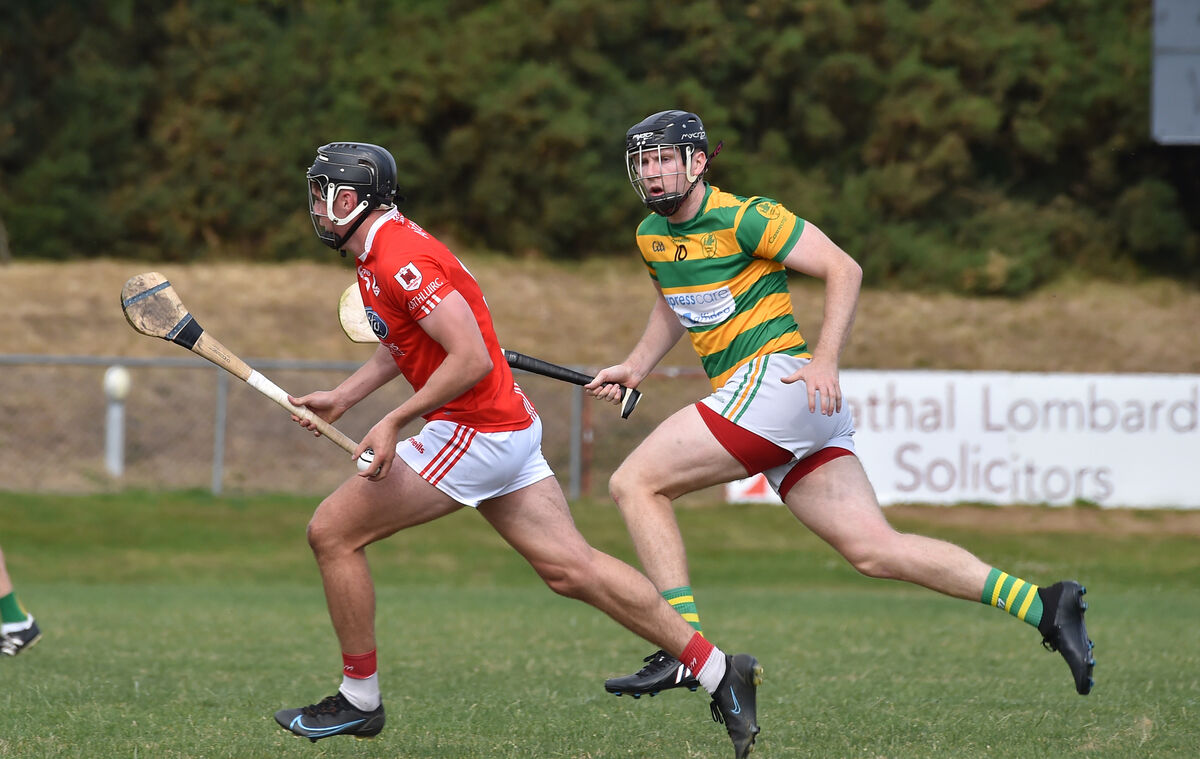 Mark O'Keeffe of Blackrock looking to stop Jack Callaghan, Charleville. Picture: Dan Linehan Mark O'Keeffe of Blackrock looking to stop Jack Callaghan, Charleville. Picture: Dan Linehan