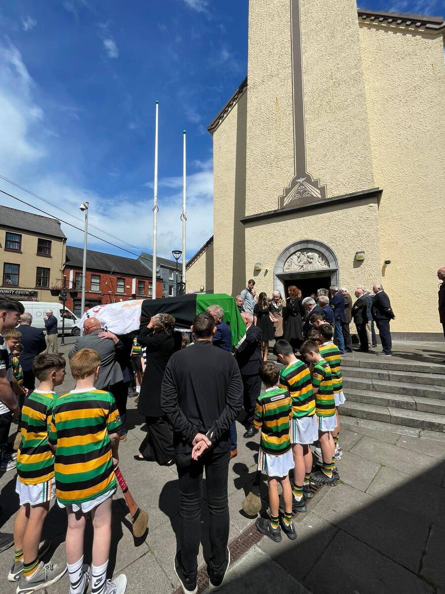 REST IN PEACE: Denis Coughlan's funeral mass took place at Blackpool church of the Annunciation on Tuesday. REST IN PEACE: Denis Coughlan's funeral mass took place at Blackpool church of the Annunciation on Tuesday.