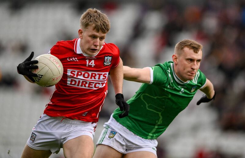 Cork's Dara Sheedy in action against Limerick in April. Picture: Brendan Moran/Sportsfile Cork's Dara Sheedy in action against Limerick in April. Picture: Brendan Moran/Sportsfile