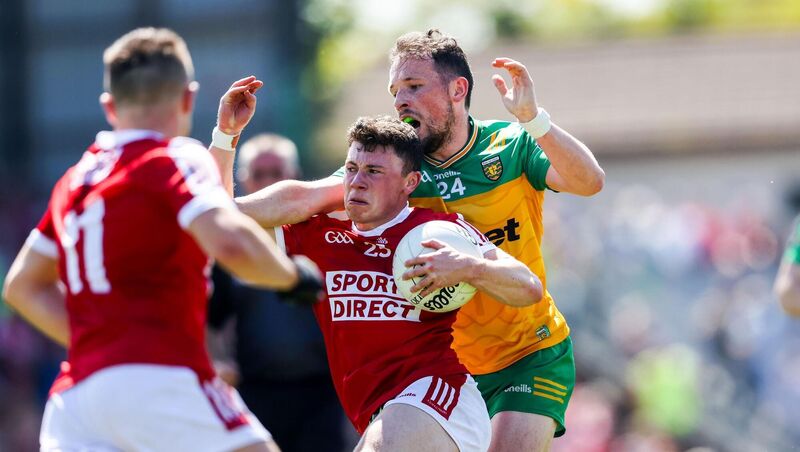Cork's Mark Cronin in action against Donegal. Picture: Nick Elliott/INPHO Cork's Mark Cronin in action against Donegal. Picture: Nick Elliott/INPHO