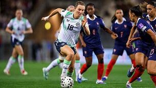 Republic of Ireland head to playoffs after narrow defeat to France Republic of Ireland head to playoffs after narrow defeat to France