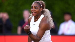 Serena Williams admits nerves kicked in before her winning return at Queen’s Serena Williams admits nerves kicked in before her winning return at Queen’s