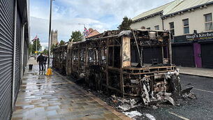 Rioters condemned as Hadi Alodid appears in court over Belfast stabbing Rioters condemned as Hadi Alodid appears in court over Belfast stabbing
