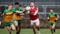 Ciarán Moore and Domhnall Mac Giolla Bhride with Rory Maguire 27/1/2024