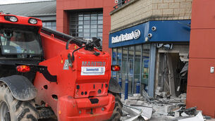 <p> The scene at the Bank of Ireland in Little Island, where an external ATM machine was stolen using an industrial telehandler. Picture: David Keane.</p> <p> The scene at the Bank of Ireland in Little Island, where an external ATM machine was stolen using an industrial telehandler. Picture: David Keane.</p>