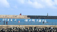 Good weathers scenes Dunlaoghaire