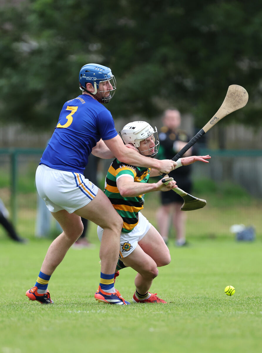  Jamie Burns, St. Finbarr's, Patrick Horgan, Glen Rovers.  2026 Red FM Division 1 Hurling League, St. Finbarr's V's Glen Rovers, at Togher, Cork.
