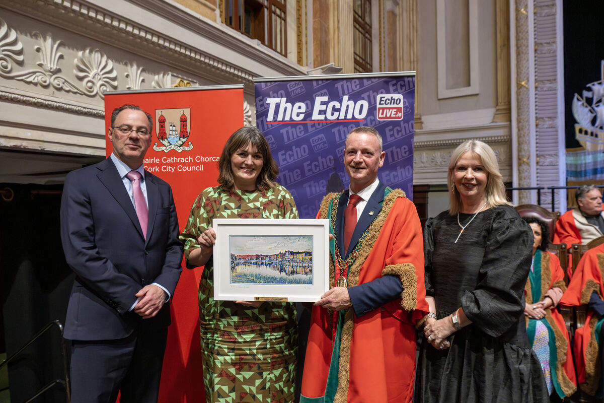 The Arts, Culture and Heritage award was presented to Graffiti Theatre Company, with John O'Mahony, editor of The Echo and Valerie O'Sullivan, chief executive, Cork City Council. The Arts, Culture and Heritage award was presented to Graffiti Theatre Company, with John O'Mahony, editor of The Echo and Valerie O'Sullivan, chief executive, Cork City Council.