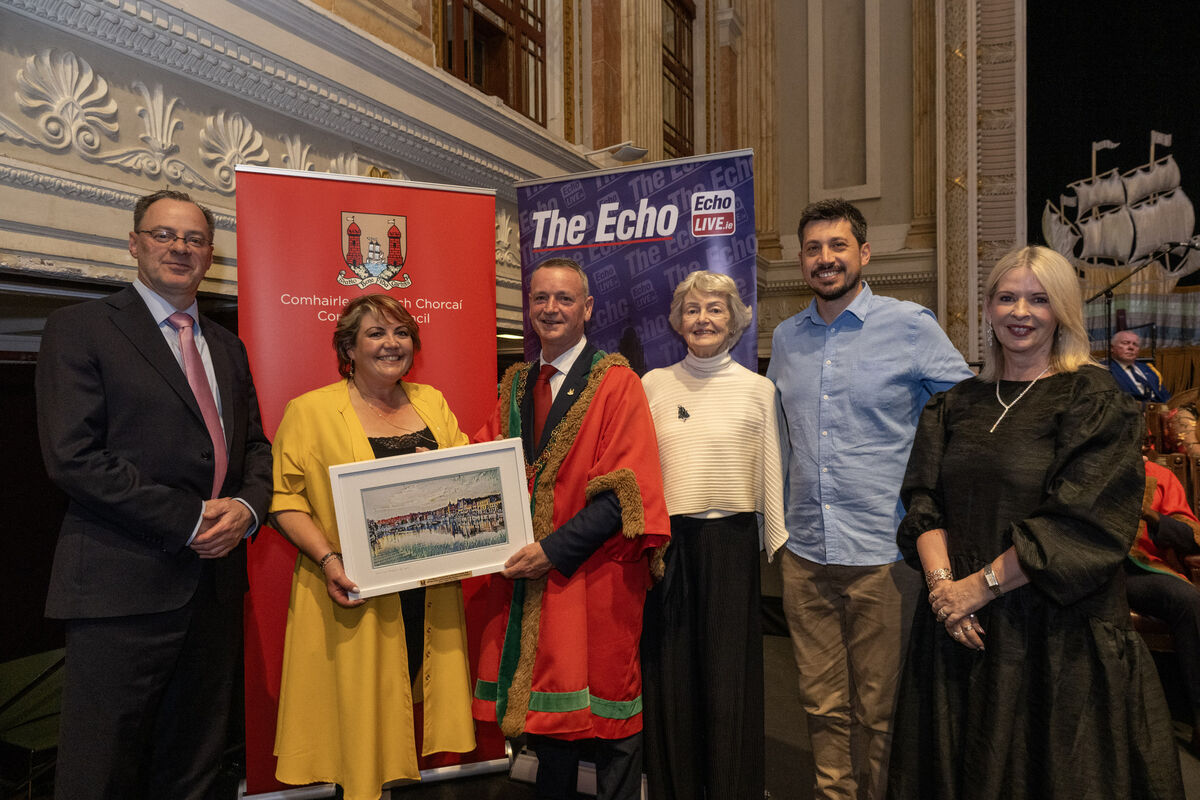 The award for Climate Action and Sustainable Development was presented to Togher Tidy Towns. The award for Climate Action and Sustainable Development was presented to Togher Tidy Towns.
