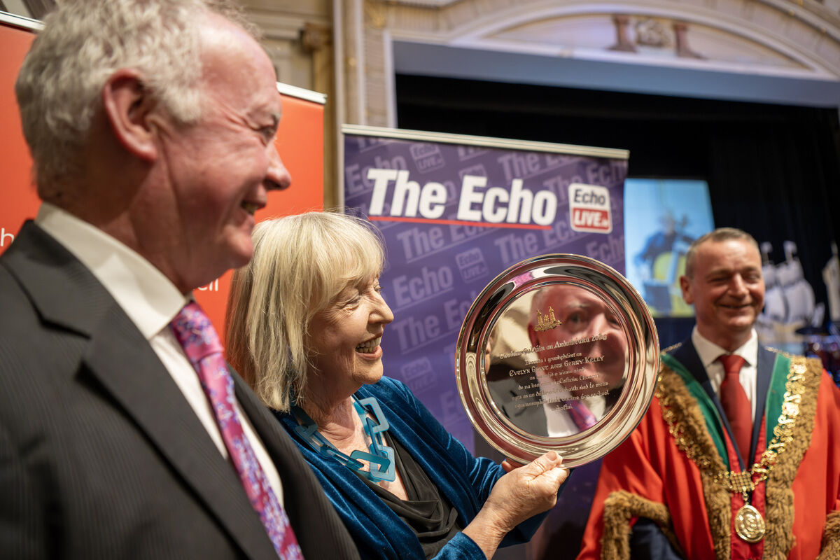 The Culture Award for 2026 was presented to husband and wife Gerry Kelly and Evelyn Grant. The Culture Award for 2026 was presented to husband and wife Gerry Kelly and Evelyn Grant.