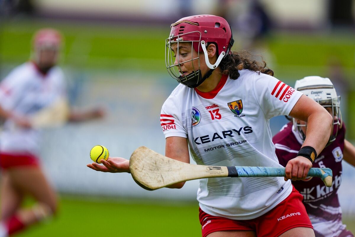 Sorcha McCartan put in another impressive display for Cork against Galway, and they will need more of the same from her against Tipperary this weekend. Picture: INPHO/James Lawlor