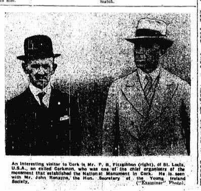 Mr FItzgibbon (right) and Mr Ronanyne pictured in the Examiner. Mr FItzgibbon (right) and Mr Ronanyne pictured in the Examiner.