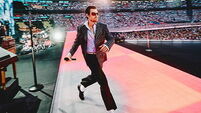 Harry Styles kicks off record-breaking Wembley run with Hockney tribute