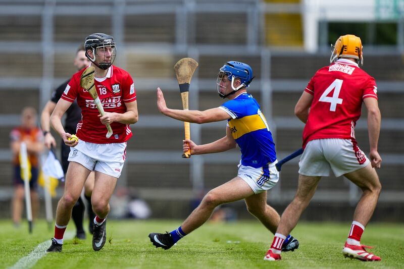 Cork's Liam O'Regan about to build an attack. Picture: Inpho/James Lawlor Cork's Liam O'Regan about to build an attack. Picture: Inpho/James Lawlor