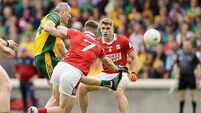 Michael Murphy scores a point despite Luke Fahy 13/6/2026