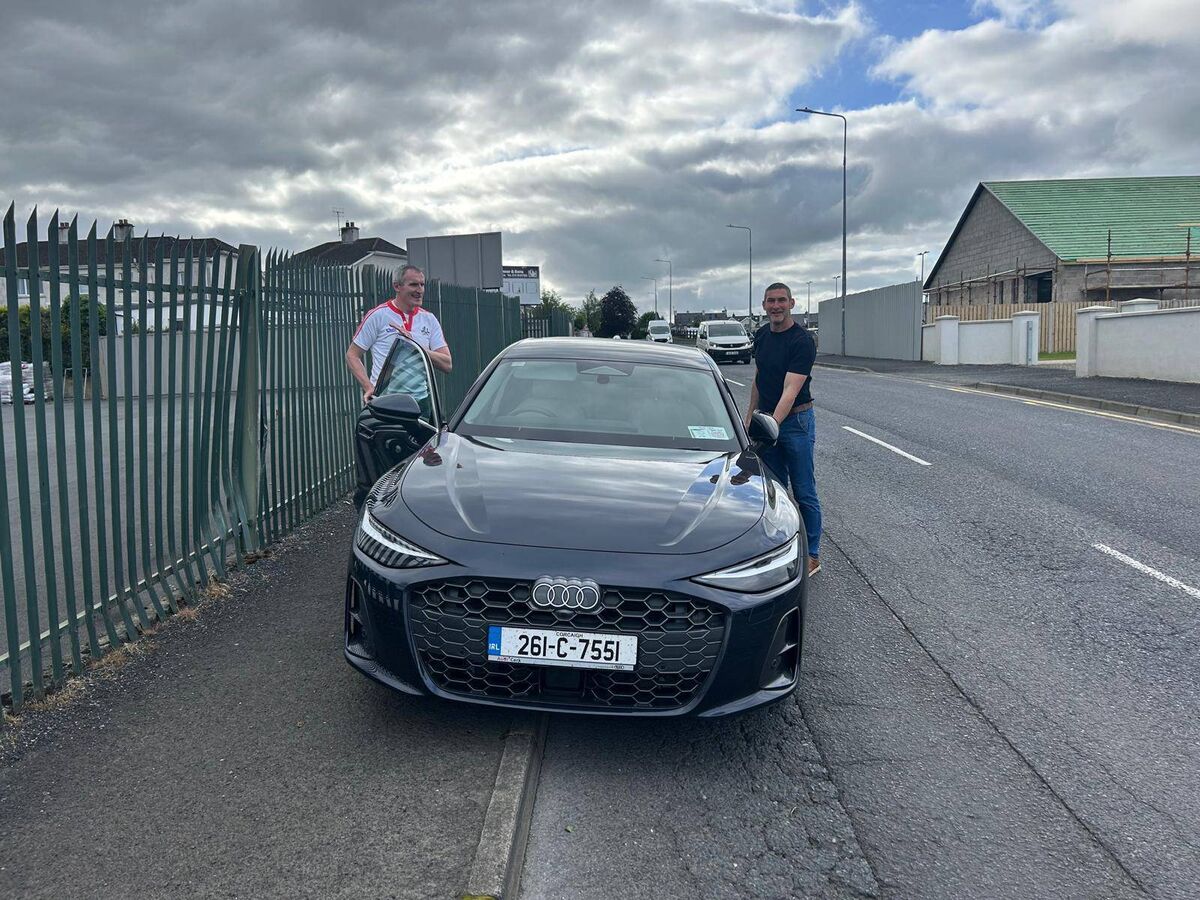 Cork football legends Graham Canty and Noel O'Leary leaving Ballybofey after the win over Donegal. Cork football legends Graham Canty and Noel O'Leary leaving Ballybofey after the win over Donegal.