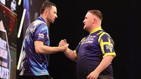 England pair Luke Littler and Luke Humphries reach World Cup of Darts last eight