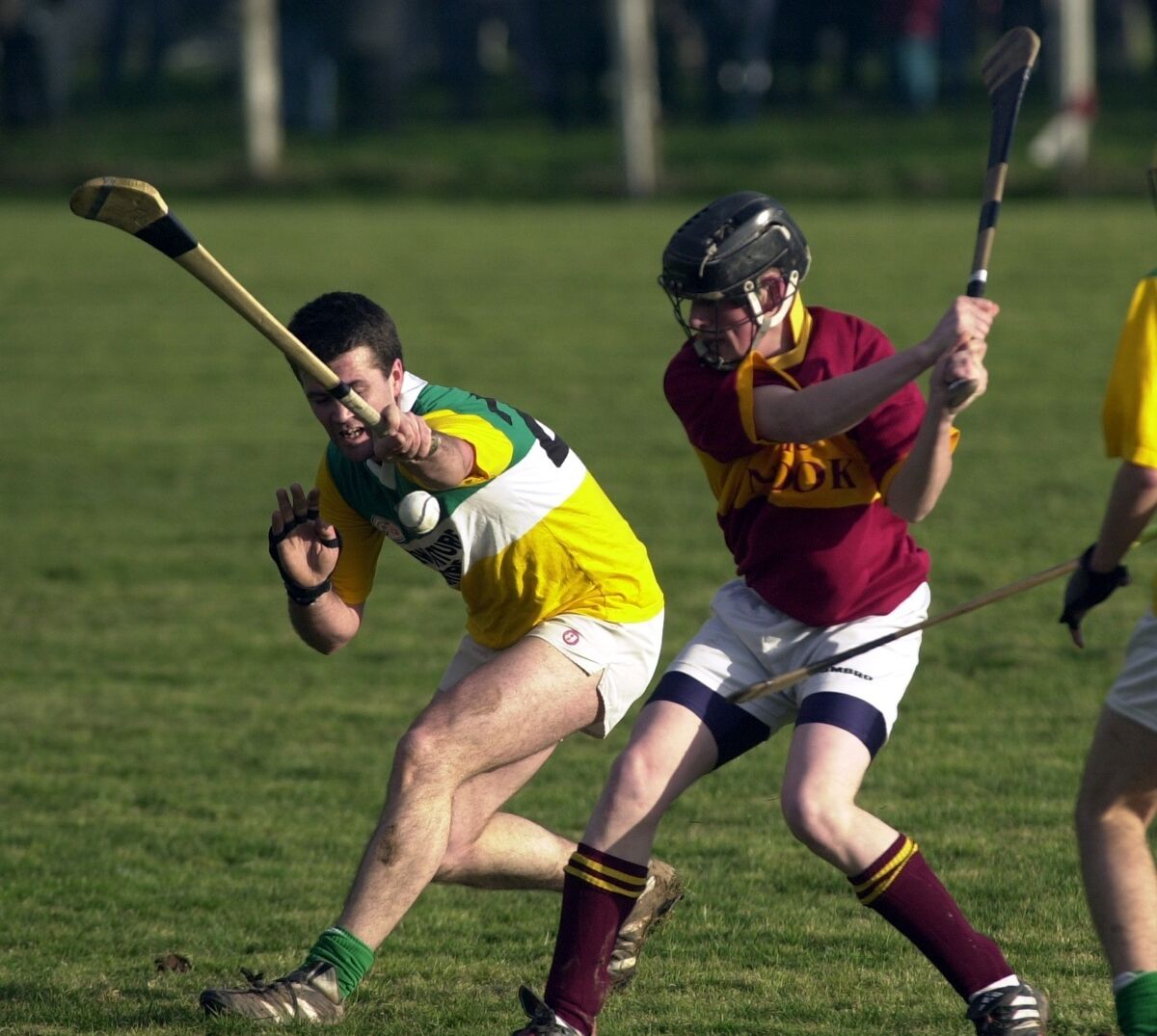 Delanys Pat O'Connell trying to block Youghal's Damien Ring during the Intermediate Hurling final at Castlemartyr. Delanys Pat O'Connell trying to block Youghal's Damien Ring during the Intermediate Hurling final at Castlemartyr.