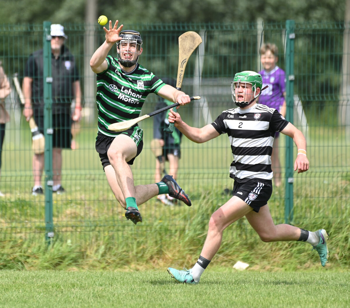 Douglas' Chris O'Keeffe gathers the sliotar from Midleton's Thomas Dunlea during the RedFM SHL division one game at Douglas. Picture; Eddie O'Hare Douglas' Chris O'Keeffe gathers the sliotar from Midleton's Thomas Dunlea during the RedFM SHL division one game at Douglas. Picture; Eddie O'Hare