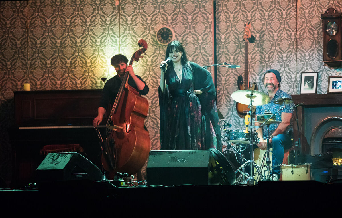 Imelda May and her band playing Live at the Marquee. Picture: David Creedon