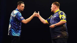Luke Littler and Luke Humphries lead England to World Cup of Darts title Luke Littler and Luke Humphries lead England to World Cup of Darts title