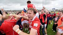 Sean Meehan celebrates after the game 13/6/2026