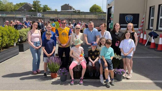 <p>Willie Walsh’s family including his grandkids at the unveiling of Willies bench. </p> <p>Willie Walsh’s family including his grandkids at the unveiling of Willies bench. </p>
