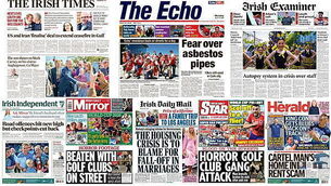 What the papers say: Monday's front pages What the papers say: Monday's front pages