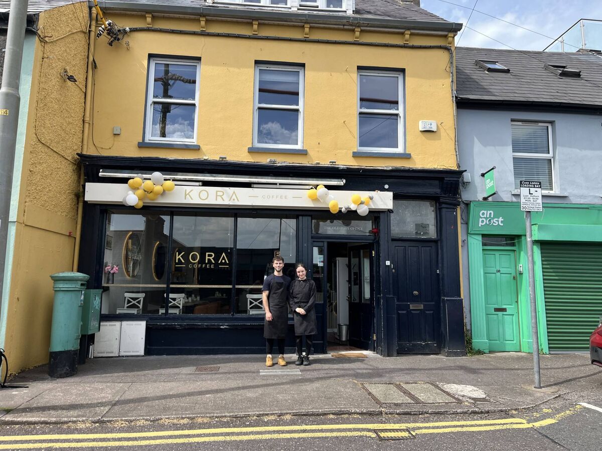 Denis Turcanu and Ioana Zloghin outside Kora, their new cafe in Sunday's Well. Picture: Donal O'Keeffe Denis Turcanu and Ioana Zloghin outside Kora, their new cafe in Sunday's Well. Picture: Donal O'Keeffe