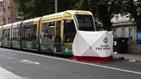 Man (70s) dies after being struck by Luas tram