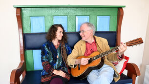 <p>Jimmy Crowley and his partner Eve Telford at home in Cobh in 2024. Picture: Eddie O'Hare.</p> <p>Jimmy Crowley and his partner Eve Telford at home in Cobh in 2024. Picture: Eddie O'Hare.</p>