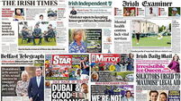 What the papers say: Wednesday's front pages