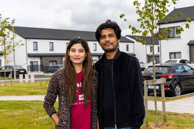 Local residents, Nida Siddiqui, and Naveed Hussain, pictured at Gáirdín Uí Ruacháin, Ballincollig. Local residents, Nida Siddiqui, and Naveed Hussain, pictured at Gáirdín Uí Ruacháin, Ballincollig.