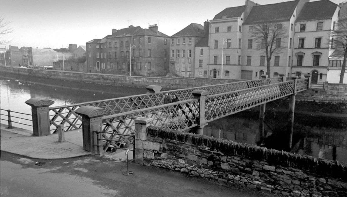 St. Vincent's Bridge, Cork pictured in May 1968 St. Vincent's Bridge, Cork pictured in May 1968