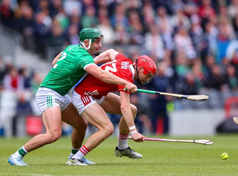 Cork's Alan Connolly battles with Seán Finn of Limerick during the Munster final. Picture: Inpho/Tom O'Hanlon Cork's Alan Connolly battles with Seán Finn of Limerick during the Munster final. Picture: Inpho/Tom O'Hanlon