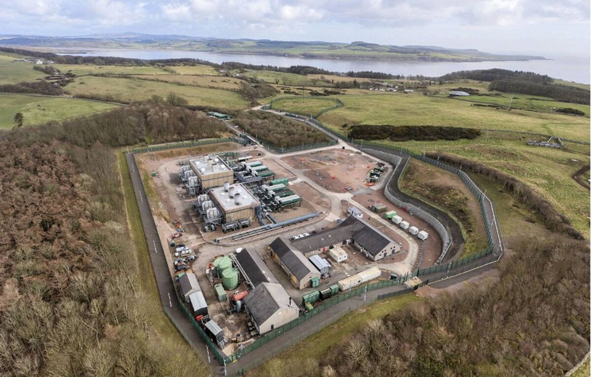 Gas Networks Ireland's compressor station at Brighouse Bay in Scotland. Gas Networks Ireland's compressor station at Brighouse Bay in Scotland.