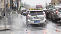 Yellow rain warning issued for three counties
