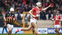 Alan Walsh celebrates scoring a goal 1/3/2026