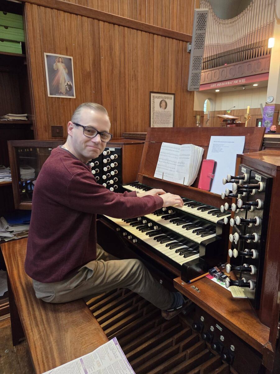 Jason Cassells served the church as an organist for 23 years. Jason Cassells served the church as an organist for 23 years.