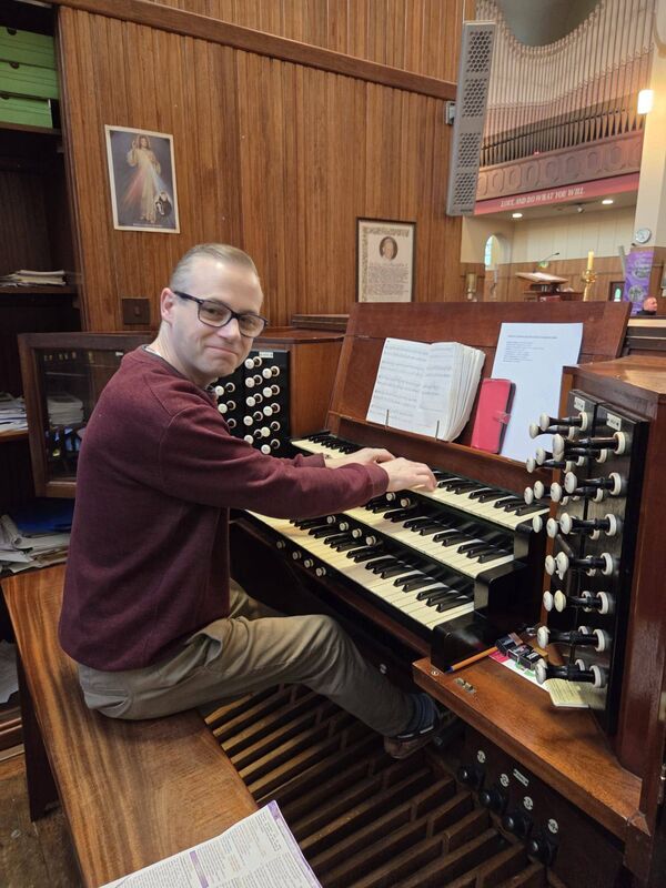 Jason Cassells served the church as an organist for 23 years. Jason Cassells served the church as an organist for 23 years.
