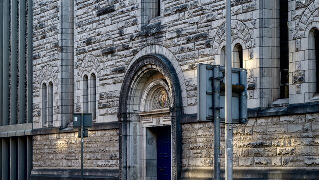 <p>The exterior of St Augustine’s Church in Cork City. The church will close on July 12. Picture Chani Anderson</p>
