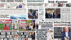 What the papers say: Friday's front pages What the papers say: Friday's front pages