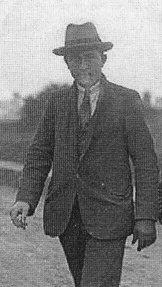 Patrick C. Downing, who lived on MacCurtain Street, Cork, in the aftermath of the tragedy at the makeshift cinema in Dromcollogher, for which he had provided the film reels. His hand is gloved having been hurt when he tried to re-enter the building to save those trapped inside Patrick C. Downing, who lived on MacCurtain Street, Cork, in the aftermath of the tragedy at the makeshift cinema in Dromcollogher, for which he had provided the film reels. His hand is gloved having been hurt when he tried to re-enter the building to save those trapped inside
