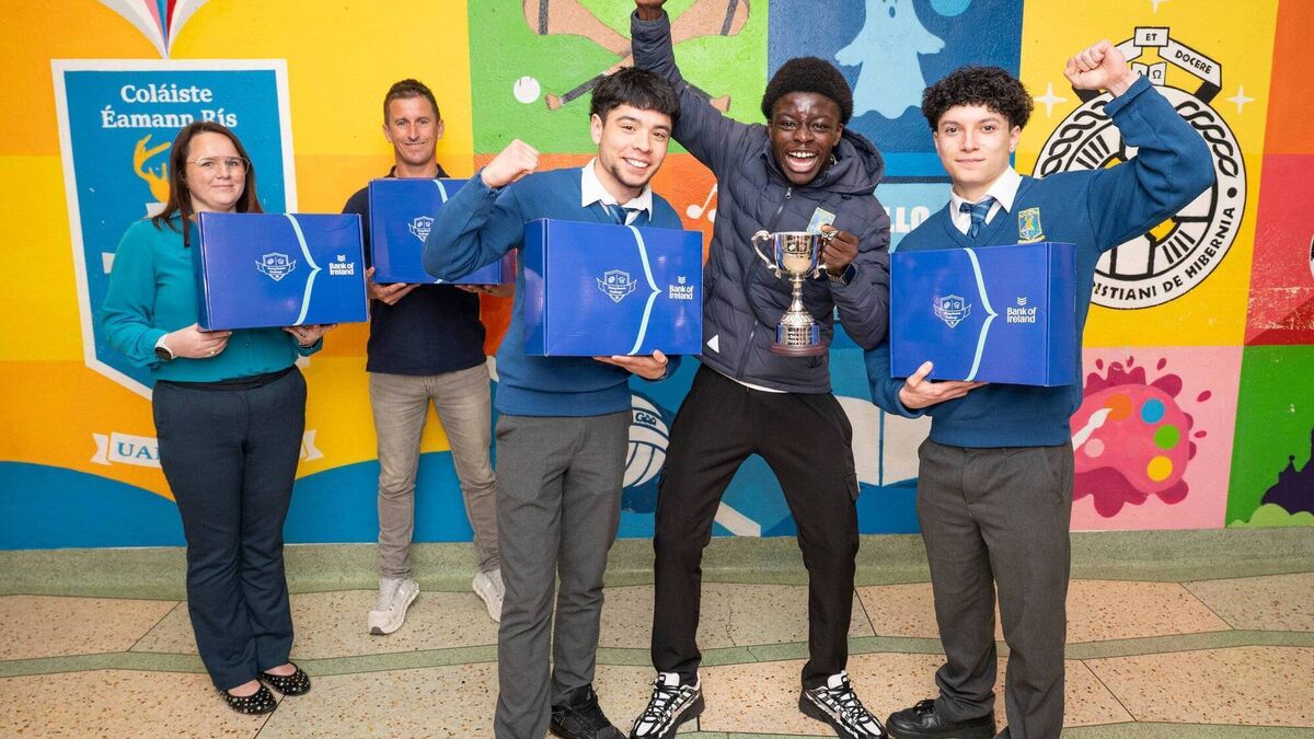 The smart money was on the students of Éamann Rís in bank's finance quiz
