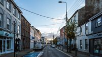 Main Street of small town in Ireland