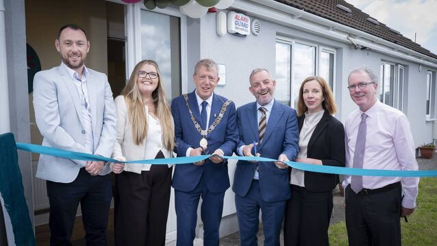 <p>Stephen Cashman and Sarah Gallagher, of Coolmine, with Councillor Tony Fitzgerald, deputising for the Lord Mayor; Minister for State Jerry Buttimer; Pauline McKeown, CEO Coolmine Therapeutic Community, and David Lane, HSE, at the launch. Picture: Gerard McCarthy. </p> <p>Stephen Cashman and Sarah Gallagher, of Coolmine, with Councillor Tony Fitzgerald, deputising for the Lord Mayor; Minister for State Jerry Buttimer; Pauline McKeown, CEO Coolmine Therapeutic Community, and David Lane, HSE, at the launch. Picture: Gerard McCarthy. </p>