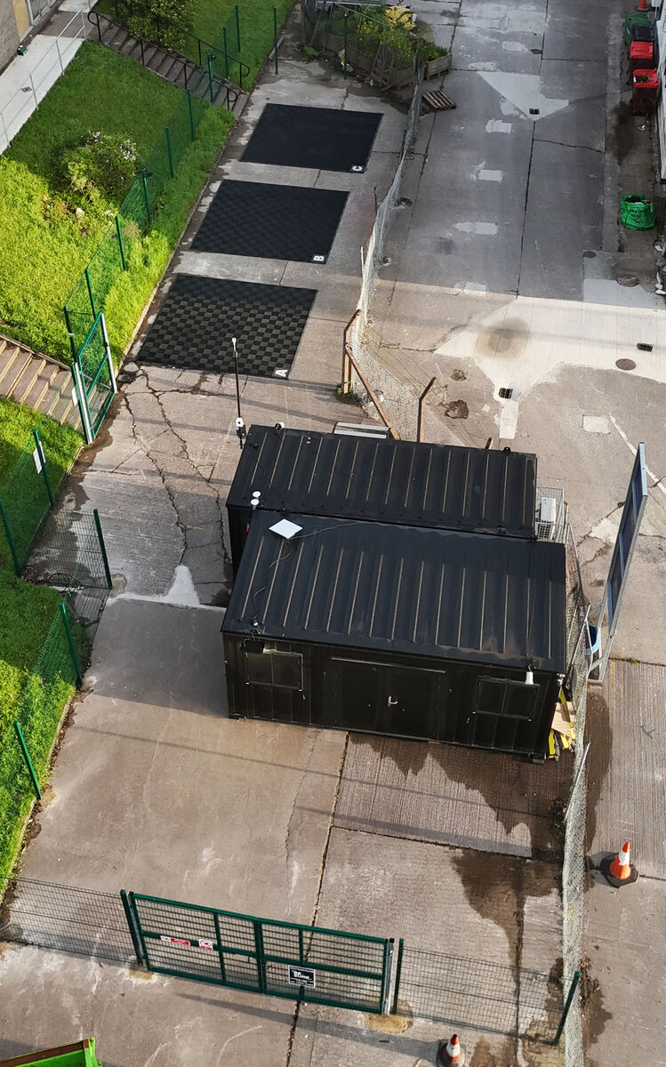 Manna Drone Delivery base at Marina Market, Centre Park Road, Cork City. Picture: Larry Cummins Manna Drone Delivery base at Marina Market, Centre Park Road, Cork City. Picture: Larry Cummins