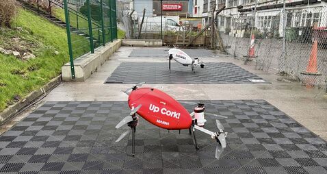 Manna drone delivery pause welcomed by residents in Cork Manna drone delivery pause welcomed by residents in Cork