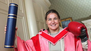 Katie Taylor awarded honorary degree by Trinity College Dublin Katie Taylor awarded honorary degree by Trinity College Dublin
