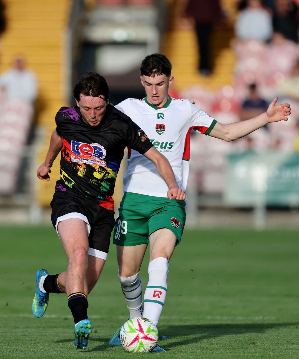 Cillian Murphy, Cork City, Steven Healy, Treaty United. Picture: Jim Coughlan. Cillian Murphy, Cork City, Steven Healy, Treaty United. Picture: Jim Coughlan.
